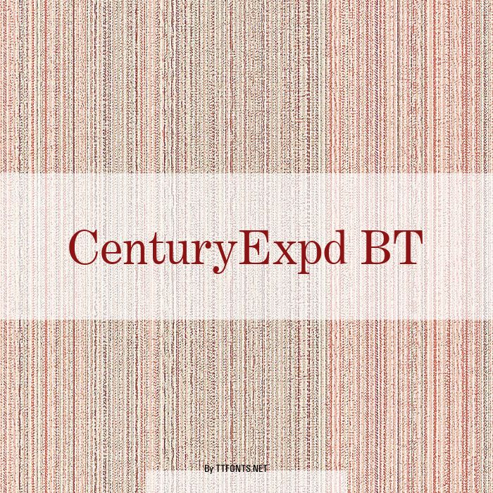 CenturyExpd BT example