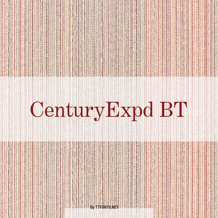 CenturyExpd BT example