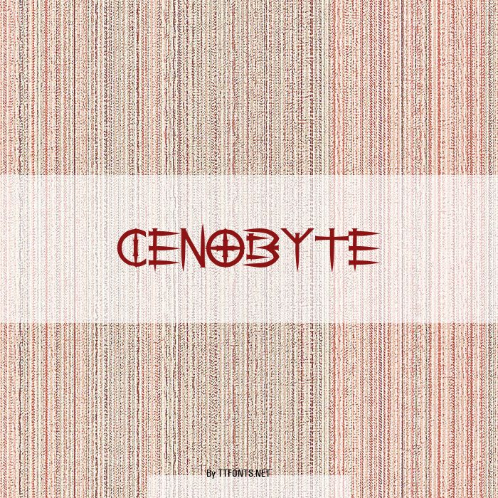 Cenobyte example