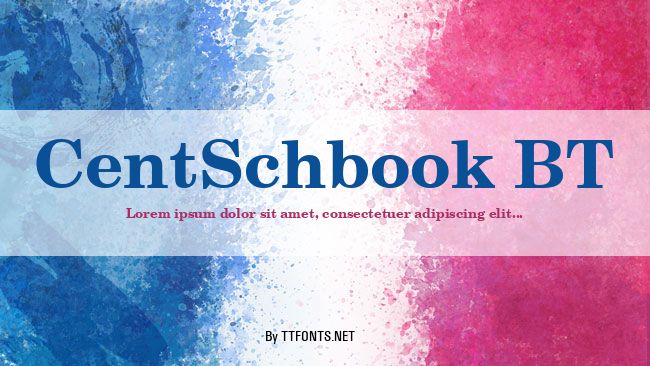 CentSchbook BT example