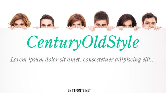CenturyOldStyle example