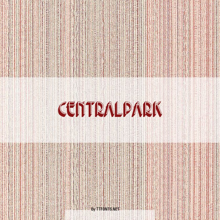 Centralpark example