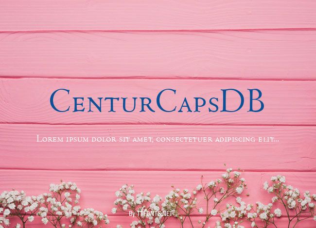 CenturCapsDB example