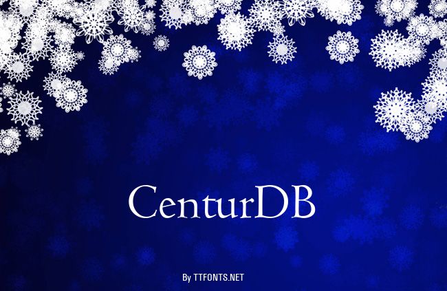 CenturDB example