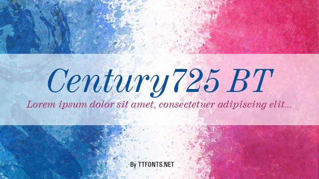 Century725 BT example