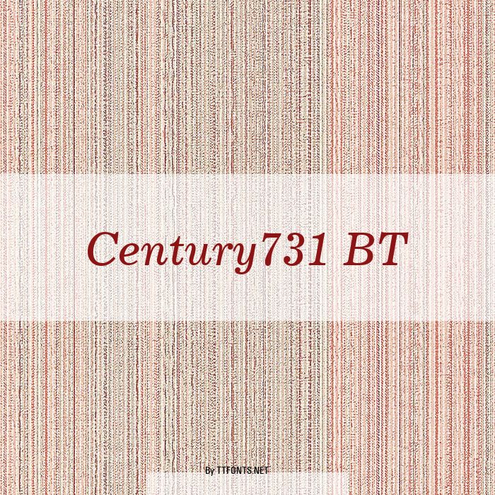 Century731 BT example