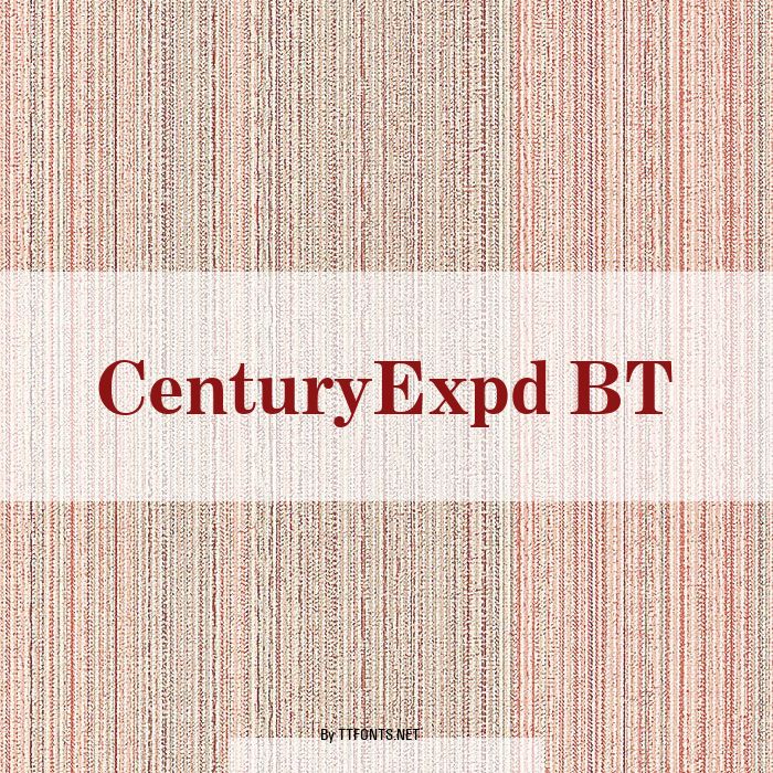 CenturyExpd BT example
