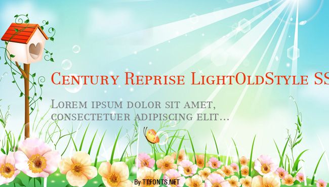 Century Reprise LightOldStyle SSi example