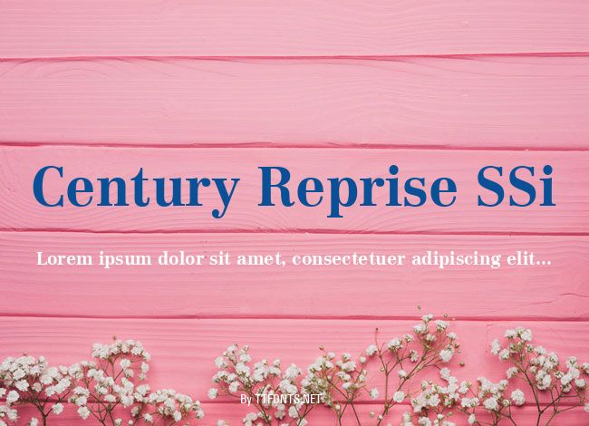 Century Reprise SSi example