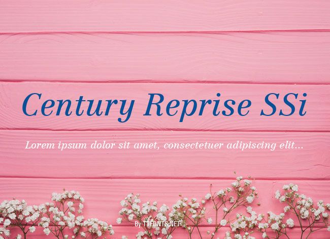Century Reprise SSi example