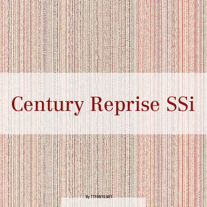 Century Reprise SSi example