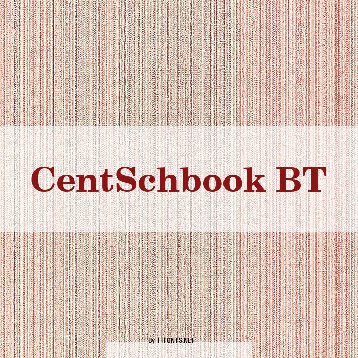 CentSchbook BT example