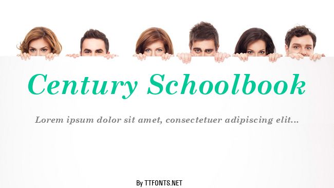 Century Schoolbook example