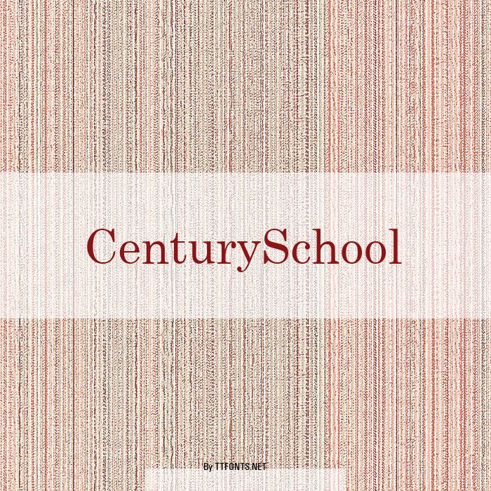 CenturySchool example