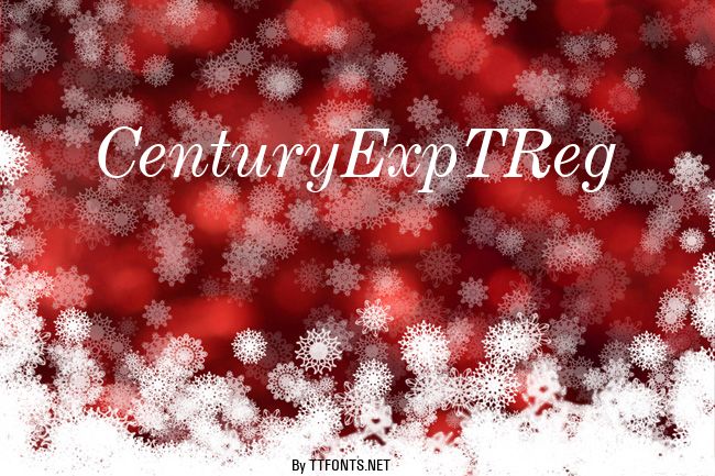 CenturyExpTReg example
