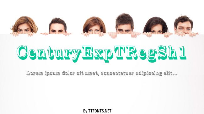 CenturyExpTRegSh1 example