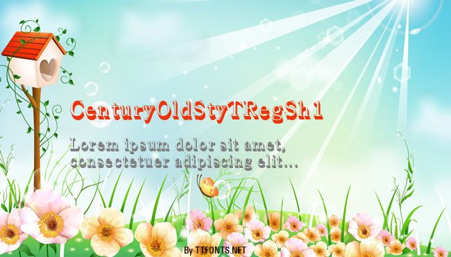 CenturyOldStyTRegSh1 example