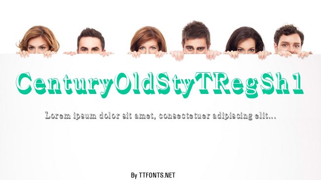 CenturyOldStyTRegSh1 example