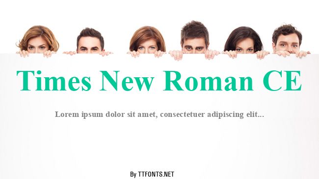 Times New Roman CE example