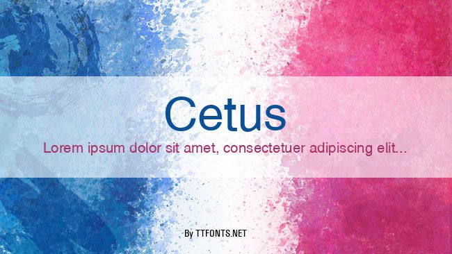 Cetus example
