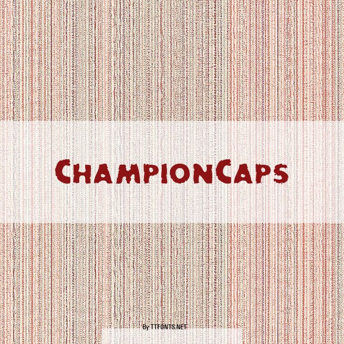 ChampionCaps example