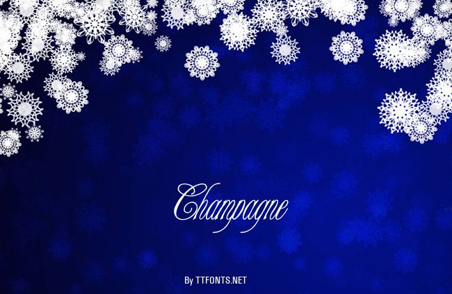 Champagne example