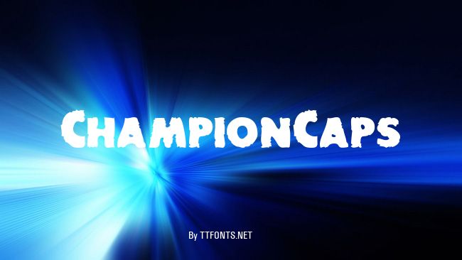 ChampionCaps example