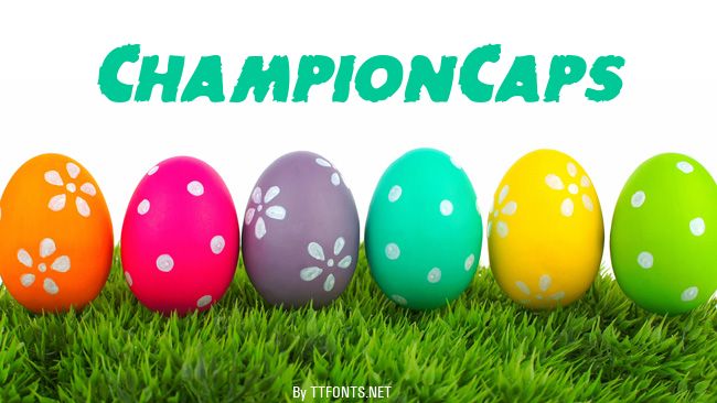 ChampionCaps example