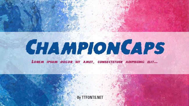 ChampionCaps example