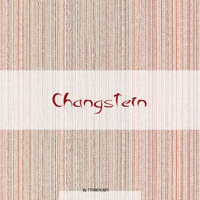 Changstein example