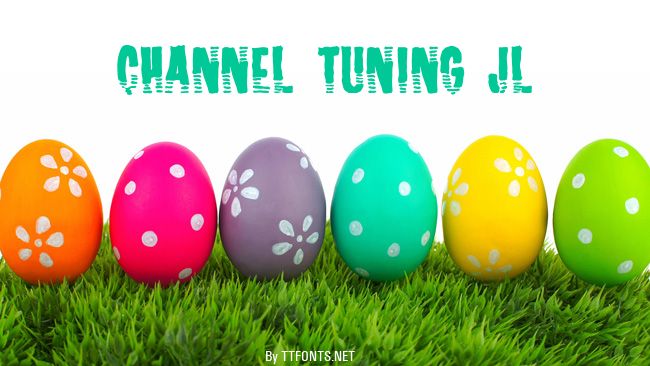 Channel Tuning JL example