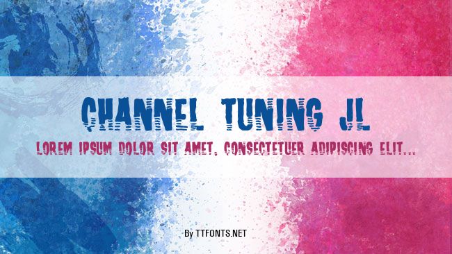 Channel Tuning JL example