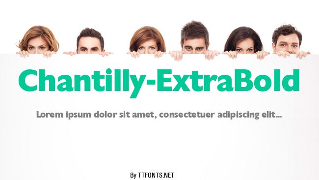 Chantilly-ExtraBold example