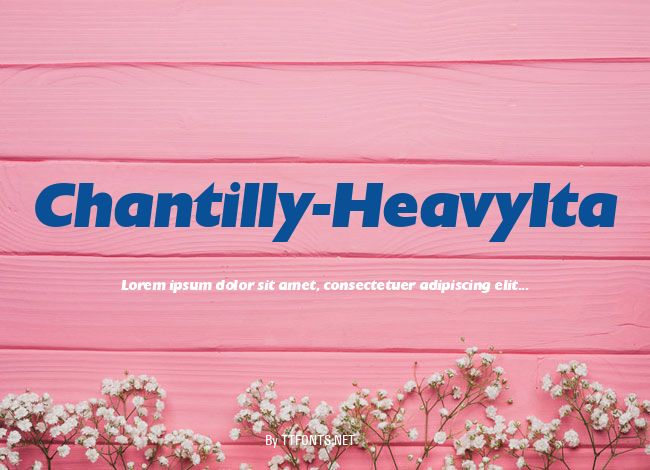 Chantilly-HeavyIta example