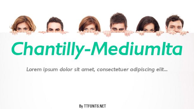Chantilly-MediumIta example