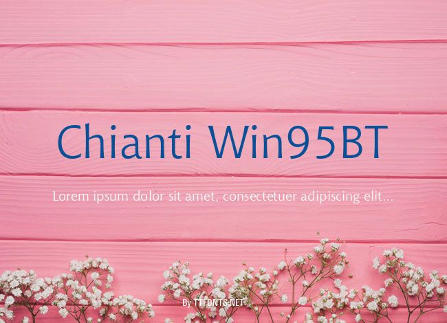 Chianti Win95BT example