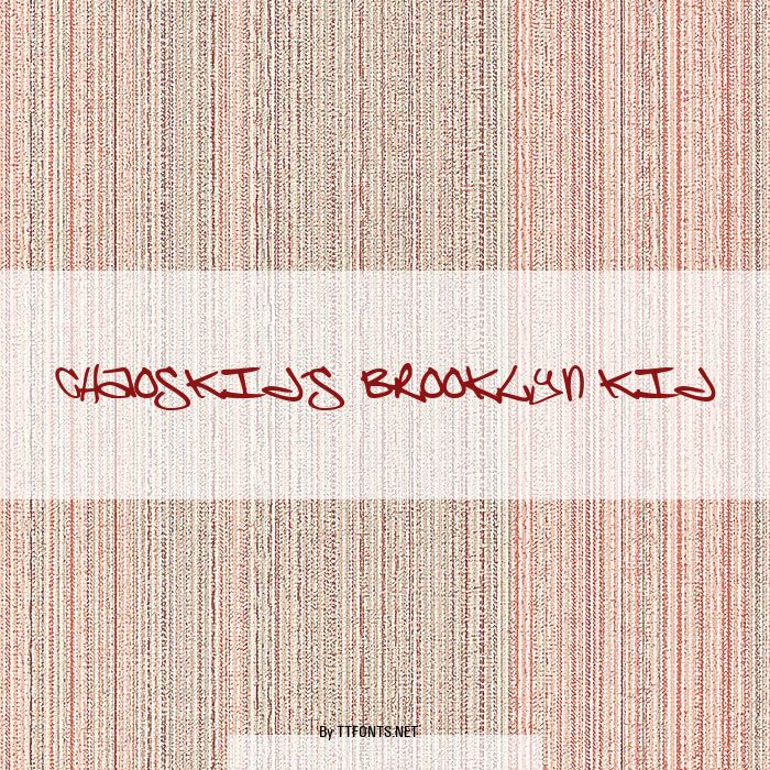ChaosKid's Brooklyn Kid example
