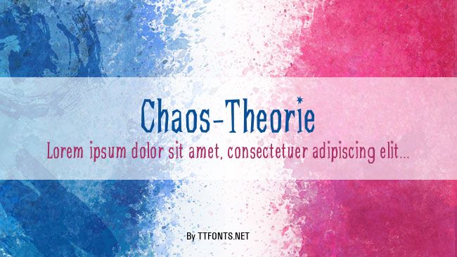 Chaos-Theorie example