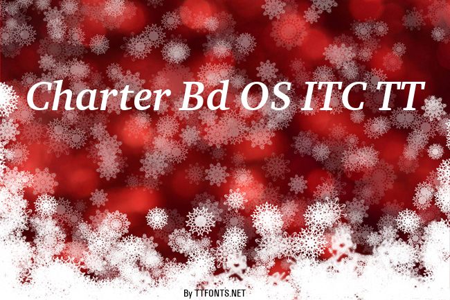 Charter Bd OS ITC TT example