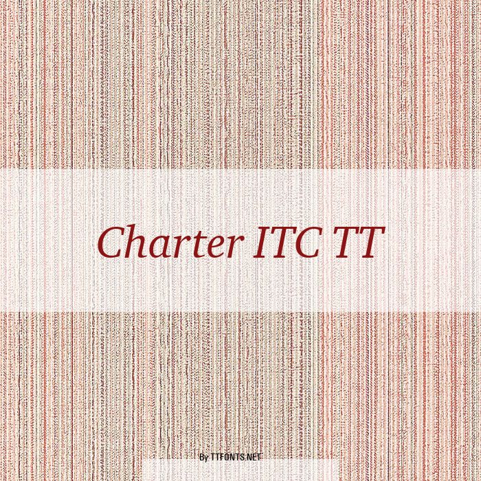 Charter ITC TT example