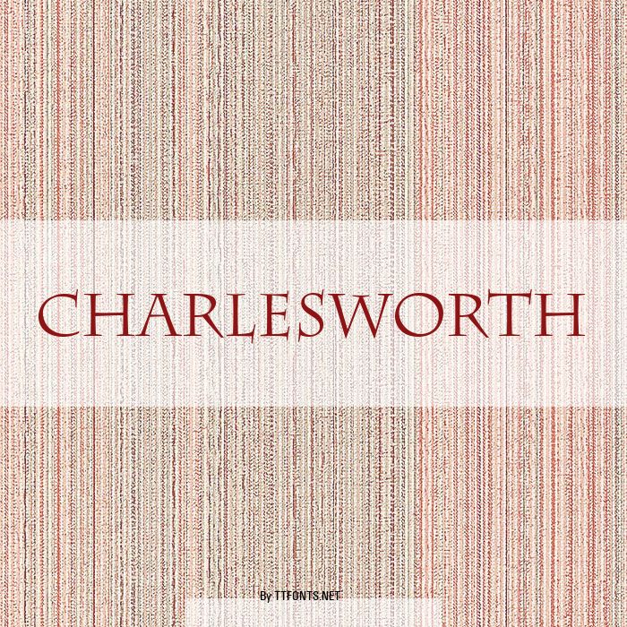 Charlesworth example