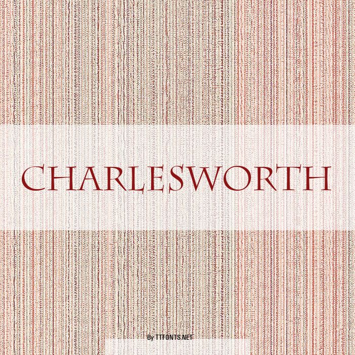 Charlesworth example