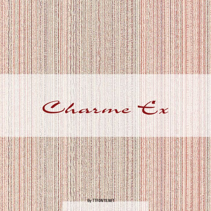 Charme Ex example