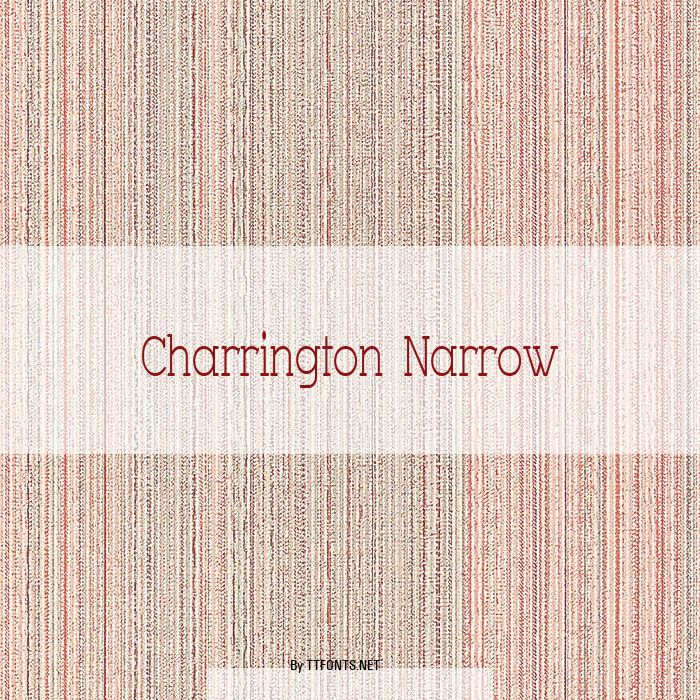 Charrington Narrow example