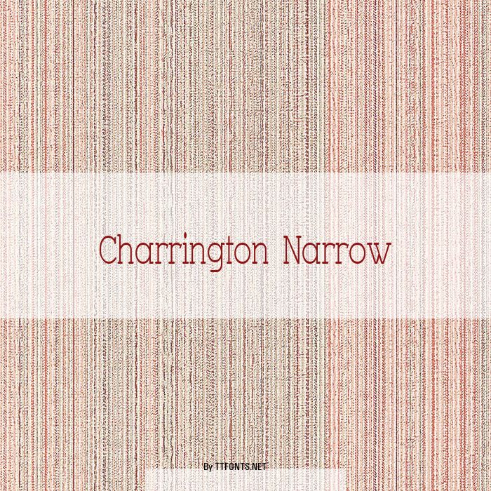 Charrington Narrow example