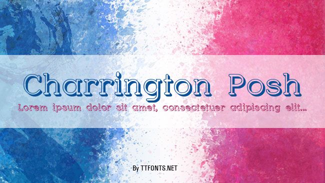 Charrington Posh example