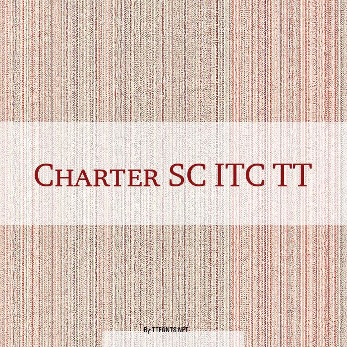 Charter SC ITC TT example