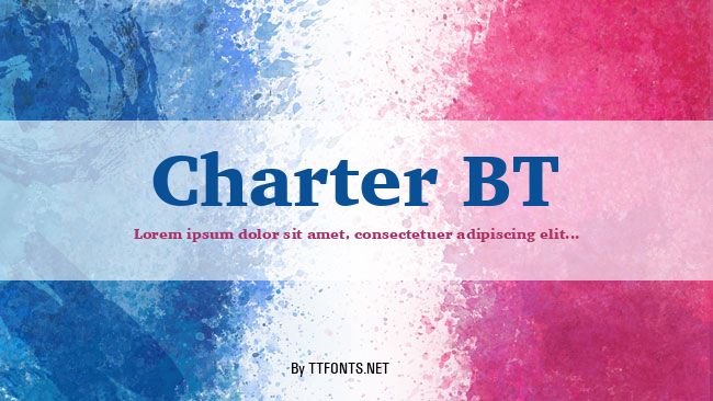 Charter BT example