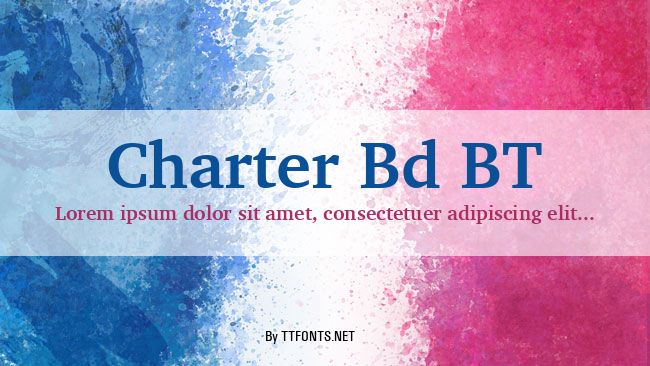 Charter Bd BT example