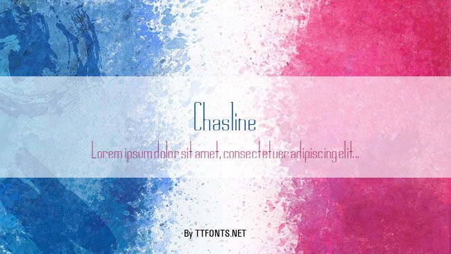 Chasline example